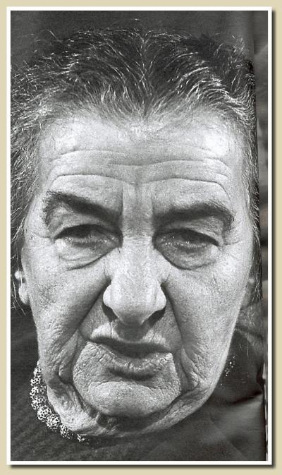 Golda Meir cancéreuse et premier ministre
